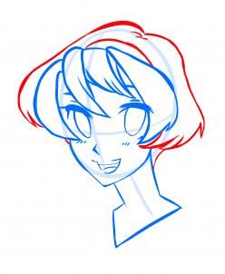 kak risovat anime Girl0626